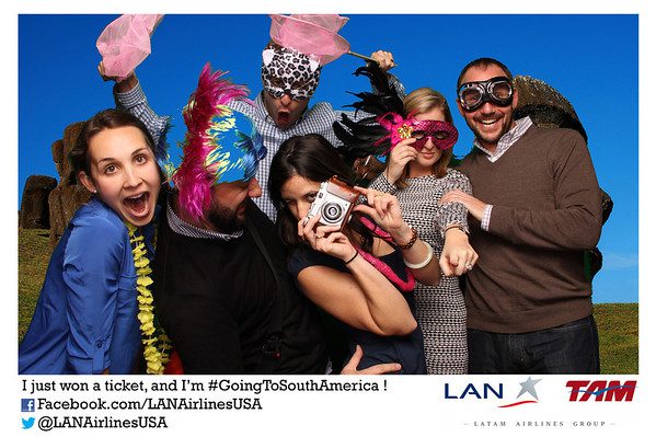 LAN Airlines Surprise Giveaway @ Bocanova